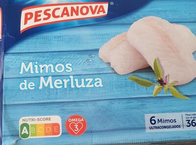 Mimos de merluza pescanova front packaging
