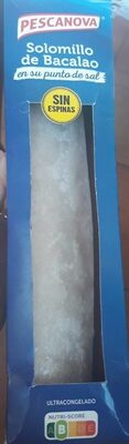 Solomillo de bacalao