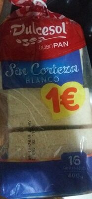 Pan molde sin corteza