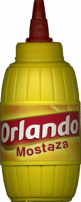 Mostaza front packaging