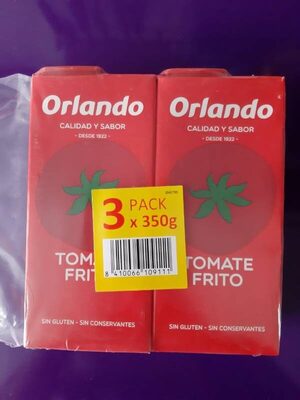 Tomate frito front packaging