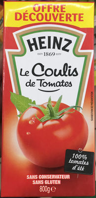 Le Coulis de Tomates (offre découverte)