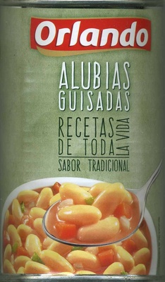 Alubias Guisadas front packaging
