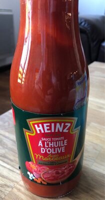 Sauce tomate heinz front packaging