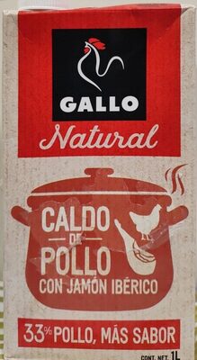 Gallo Natural Caldo de pollo con jamón