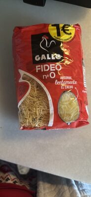 FIDEO nº 0 front packaging