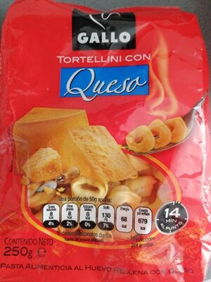 Tortellini con queso