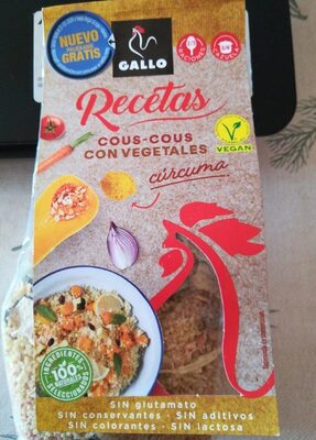 Cous Cous con vegetales