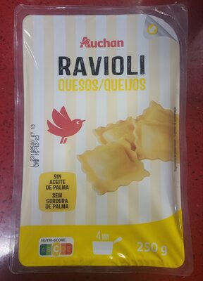 Ravioli Quesos front packaging