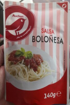 Salsa boloñesa Auchan