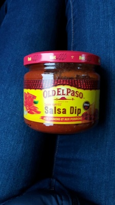 Sauce apéritif Salsa dip aux oignons et aux poivrons front packaging