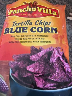 Tortilla chips blue corn