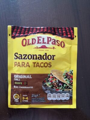 Sazonador para tacos original chili suave
