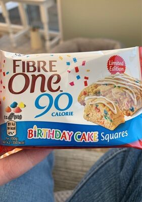 Birthday Cake Square