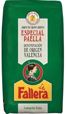 Arroz de grano grueso especial paella