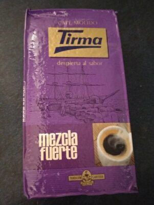 Café molido mezcla fuerte