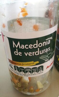 Macedonia de verduras front packaging