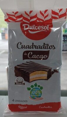 Cuadraditos de cacao