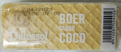 Boer sabor coco