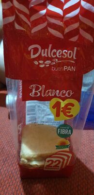 PAN BIMBO DULCESOL BLANCO
