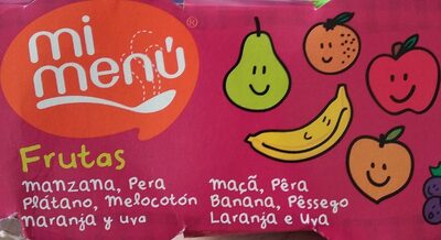 Mi menu frutas front packaging
