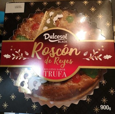 Roscón de Reyes relleno de Trufa front packaging