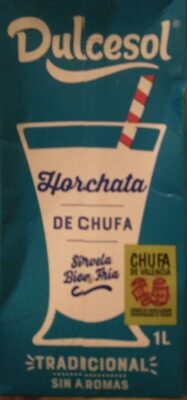 Horchata de chufa front packaging