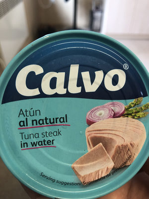 Tuna steak in water