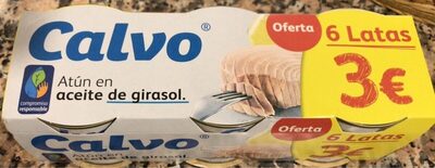 Atun en aceite de girasol