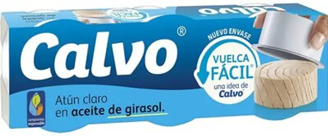 Atún claro en aceite de girasol