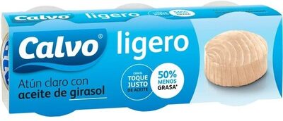 Atún ligero con aceite de girasol