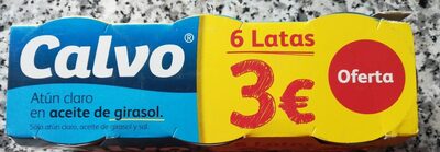 Atún en aceite de girasol