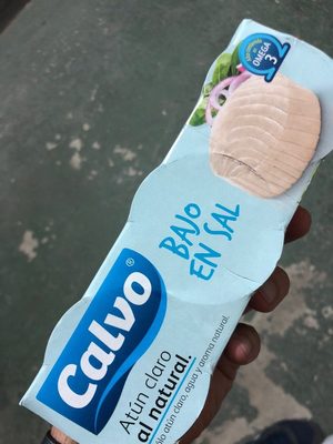 Atún claro al natural bajo en sal