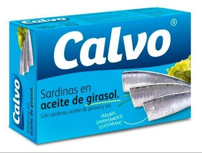 Sardinas en aceite de girasol