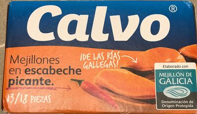 Mejillones en escabeche picante