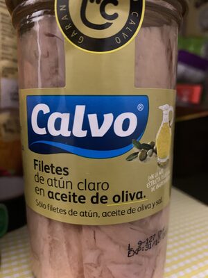Filetes de atún claro en aceite de oliva