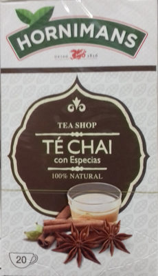 Té chai con especias