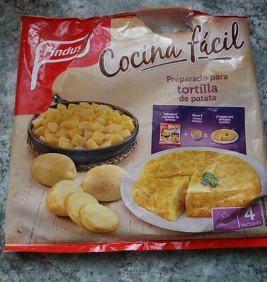 Preparado tortilla de patata