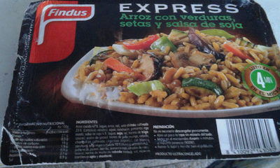 Findus Arroz Con Verduras Y Salsa De Soja