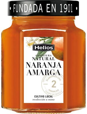 Confitura natural de naranja amarga front packaging