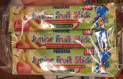 Junior Fruit Stick front packaging