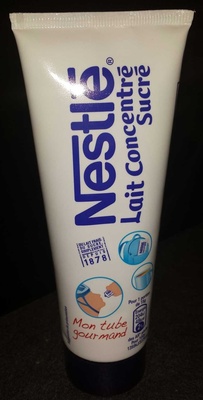 Lait concentré sucré front packaging