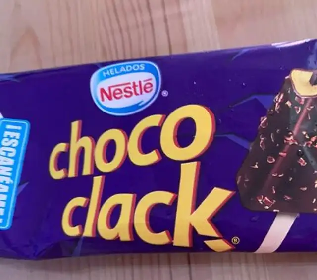 Choco clack front packaging
