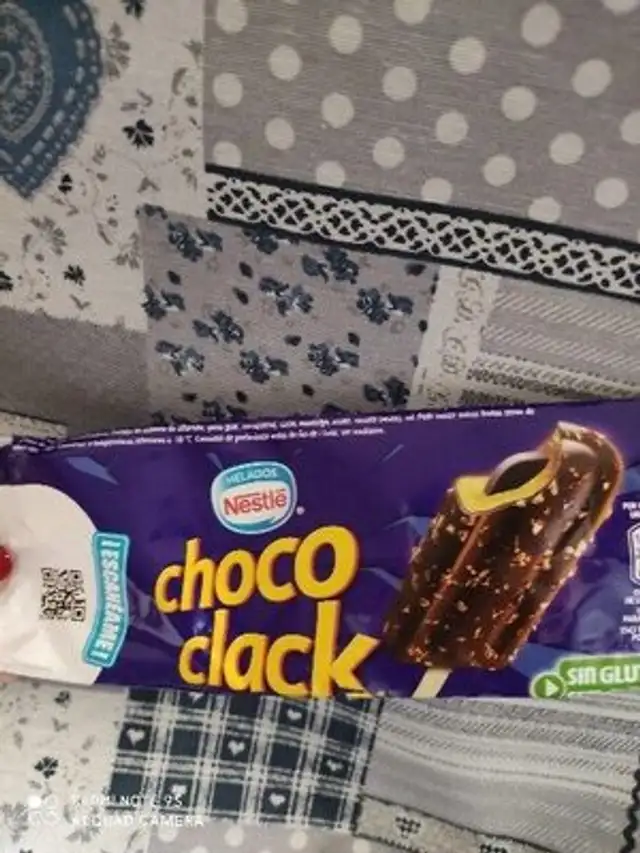 Choco clack ingredients label