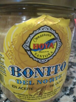 Bonito del norte front packaging