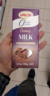 Creamy milk chocolate
