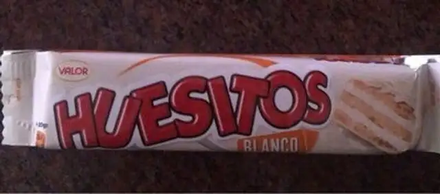 Huesitos blanco nutrition facts table