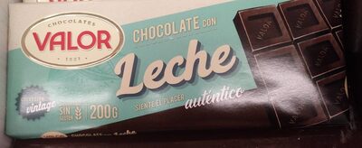 Chocolate con leche (colección vintage) front packaging