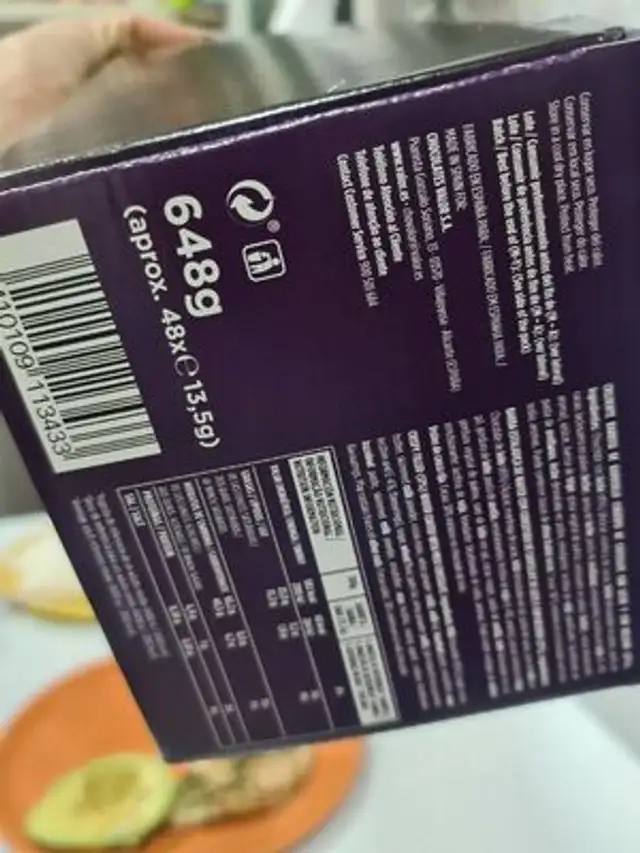 Huesitos mini nutrition facts table