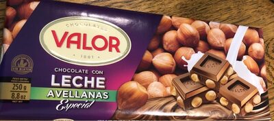 Chocolate con leche avellanas especial